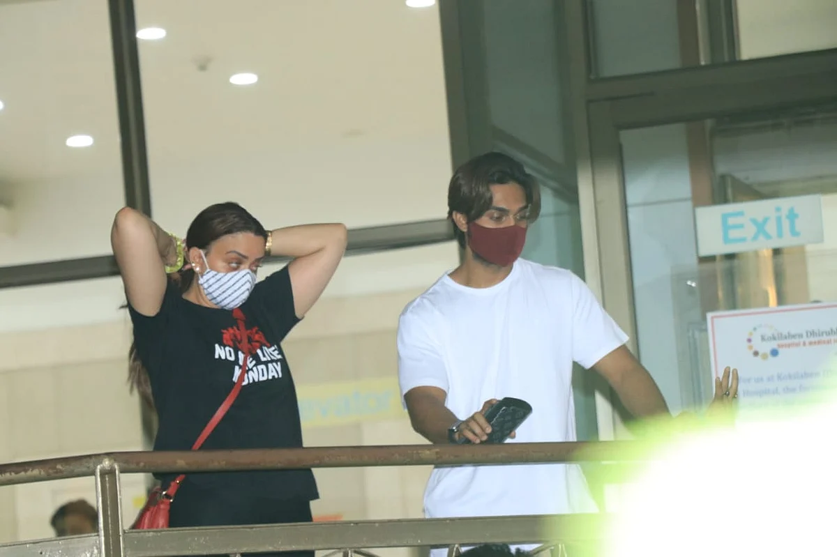 Remo D'Souza suffers heart attack: Lizelle D'Souza, Salman Yusuff Khan and others spotted at Kokilaben hospital; see pics