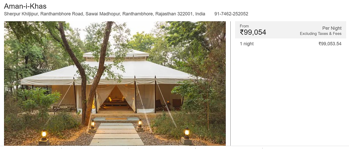 How much does it cost per night to celebrate New Year like Deepika-Ranveer, Alia-Ranbir at Aman-i-Khas in Rajasthan?