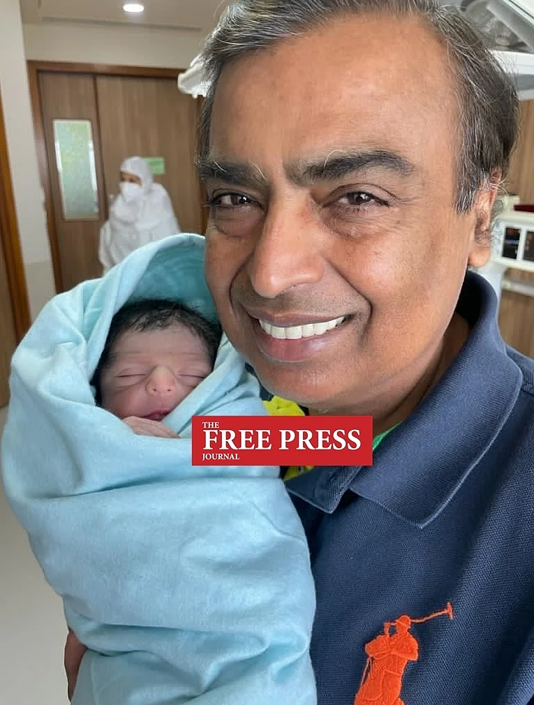 Exclusive: Mukesh Ambani's Mumbai residence Antilia turns blue as Akash-Shloka welcome baby boy