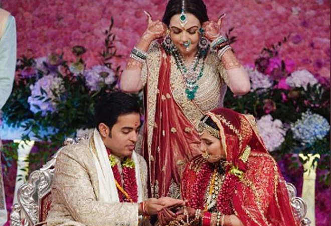 Shloka and Akash Ambani welcome baby boy: Check out throwback pictures of their big fat Indian wedding