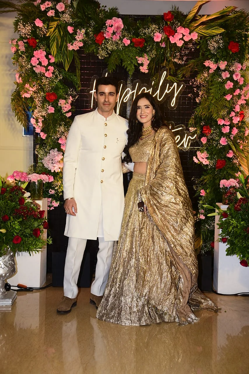 #GaZa: Sanjay Leela Bhansali, Hussain Kuwajerwala and others attend Gauahar Khan, Zaid Darbar's reception; see pics