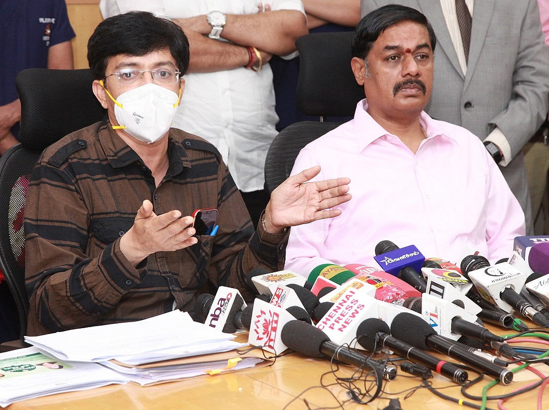 Dr. J. Radhakrishnan inaugurates Covishield vaccination drive at SIMS Hospital, Vadapalani