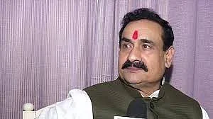 Madhya Pradesh home minister Narottam Mishra