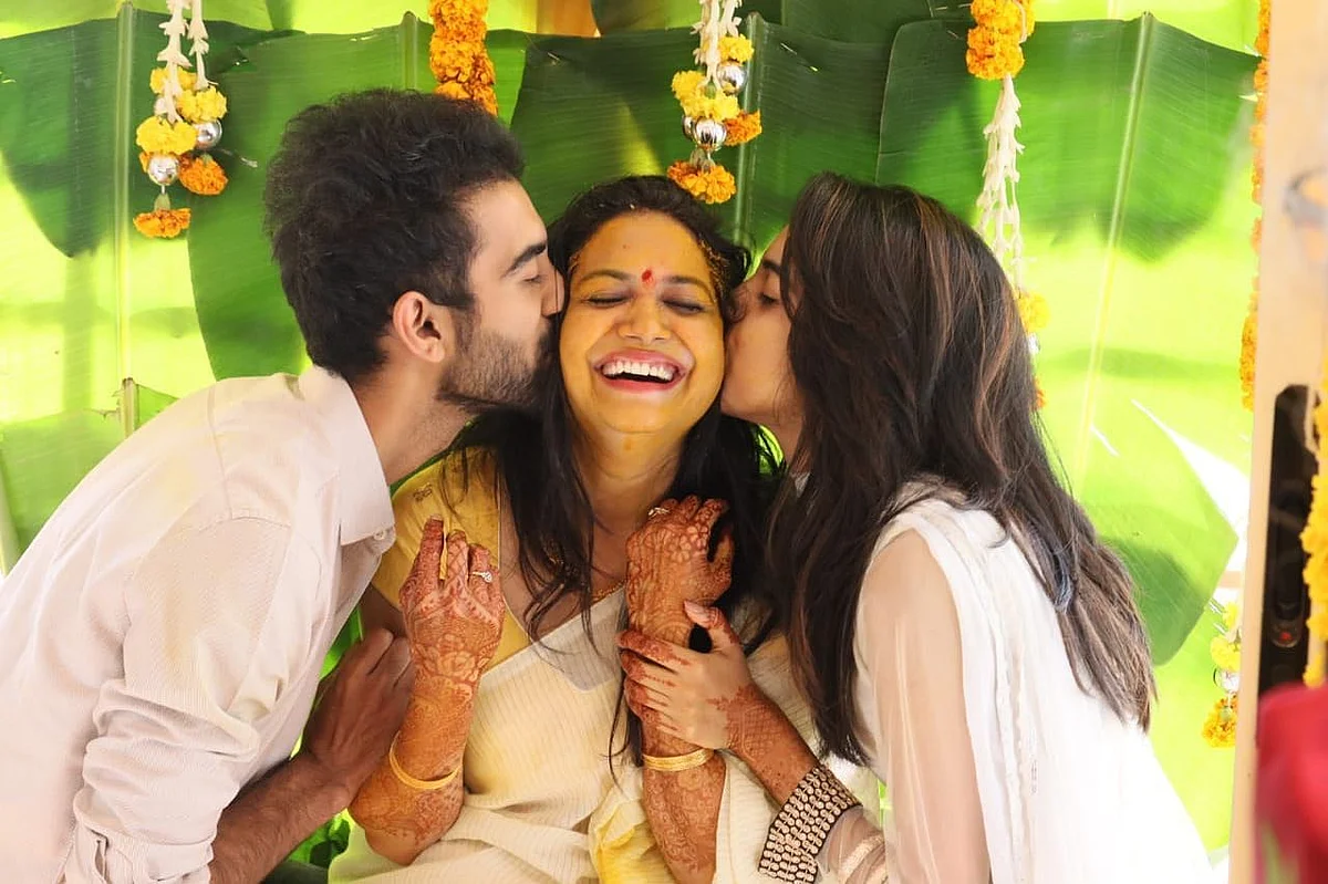 In Pics: Telugu singer Sunitha, 42, ties the knot for the second time with close friend Ram