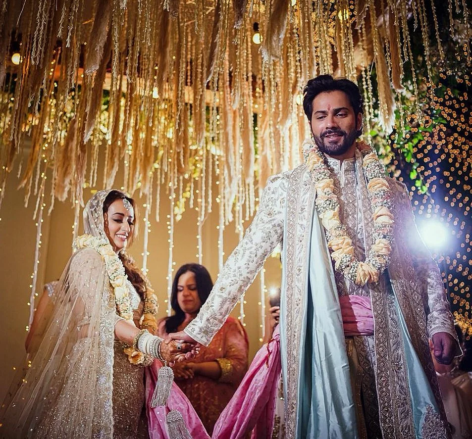 Varun Dhawan's bride Natasha Dalal copied THIS from Rana Daggubati's wife Miheeka Bajaj's wedding look