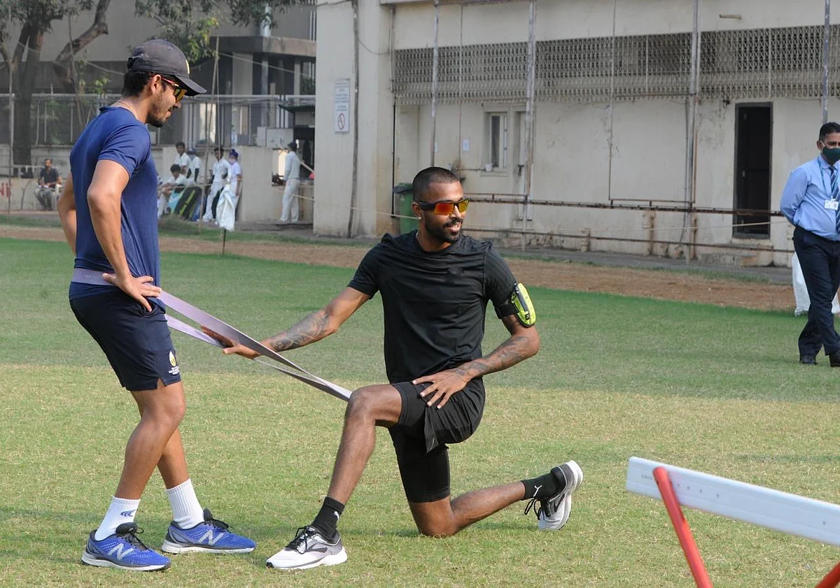 New year, same hustle: All-rounder Hardik Pandya begins New Year with training - see pics