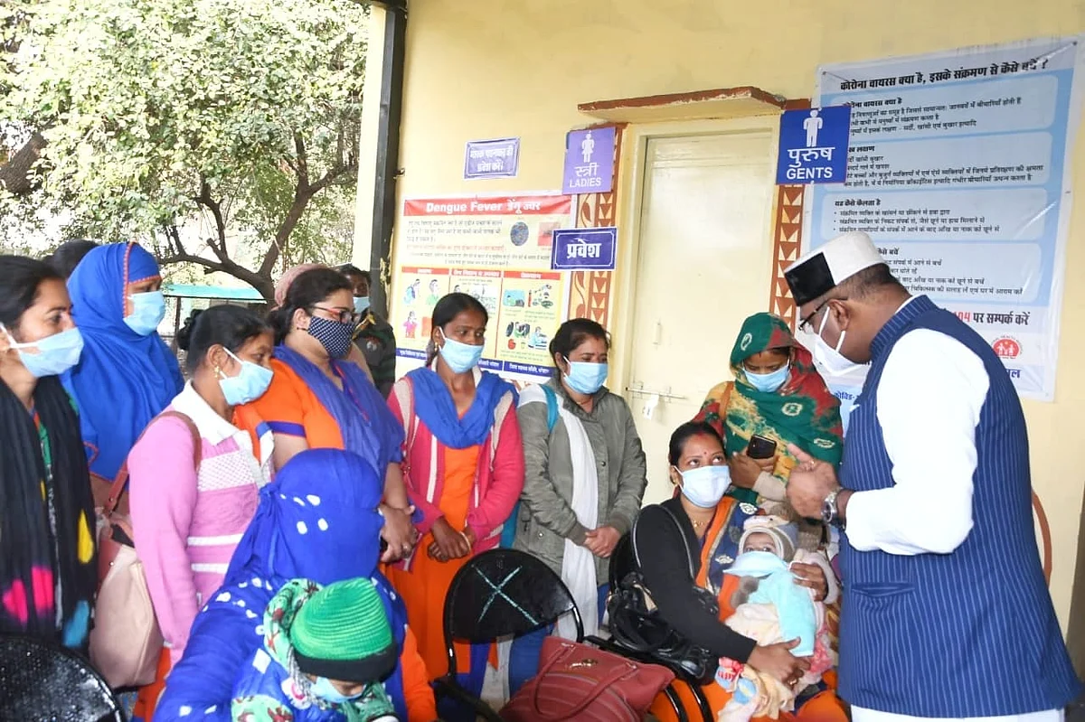 State medical education minister Vishwas Sarang in Govindpura on Saturday