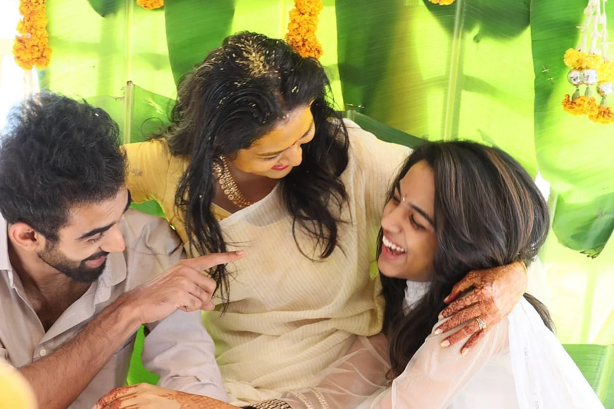 In Pics: Telugu singer Sunitha, 42, ties the knot for the second time with close friend Ram