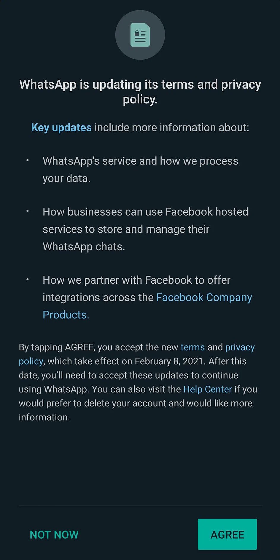 WhatsApp updates Terms of Service, privacy policy: Read here