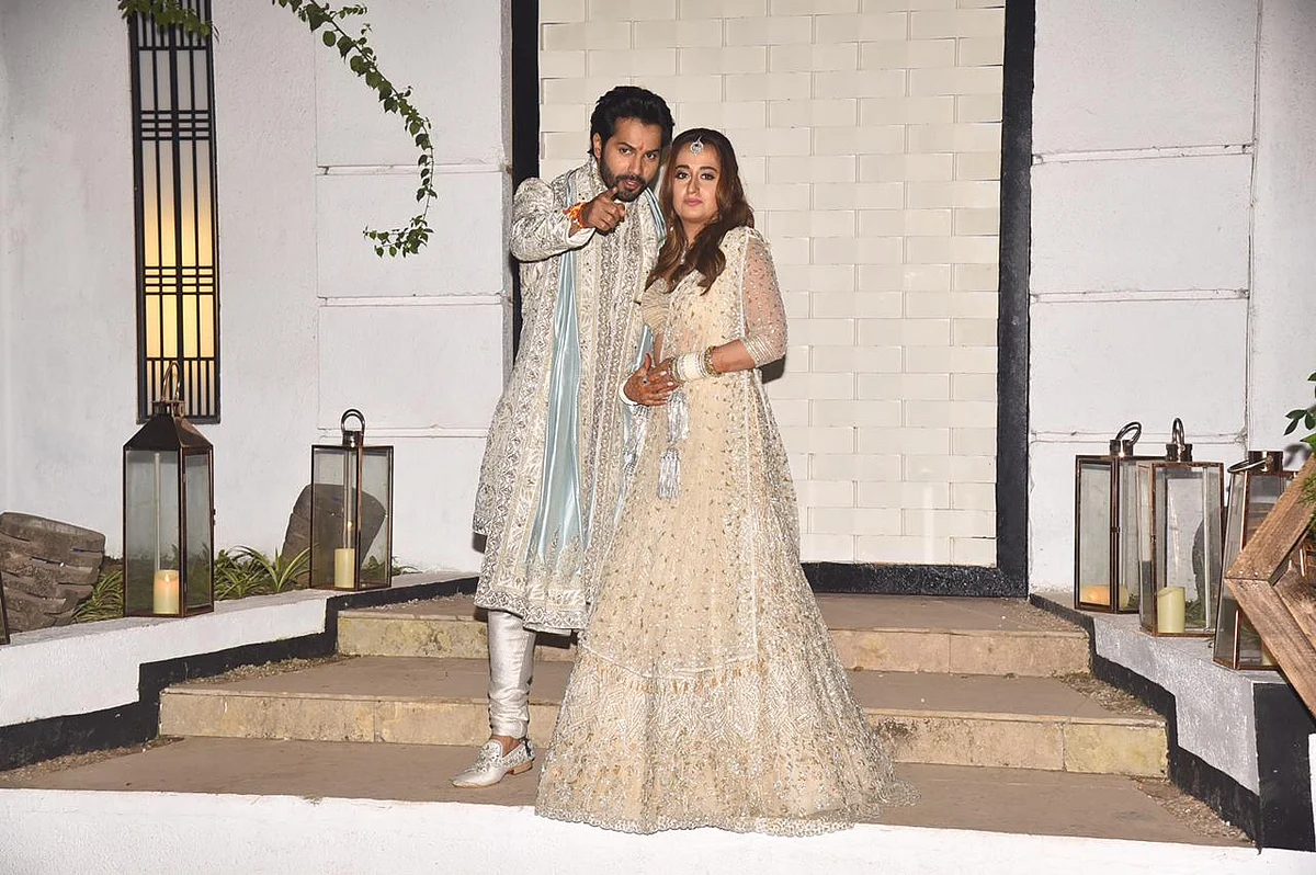 'Life long love just became official': Varun Dhawan, Natasha Dalal tie the knot in Alibaug; see pictures
