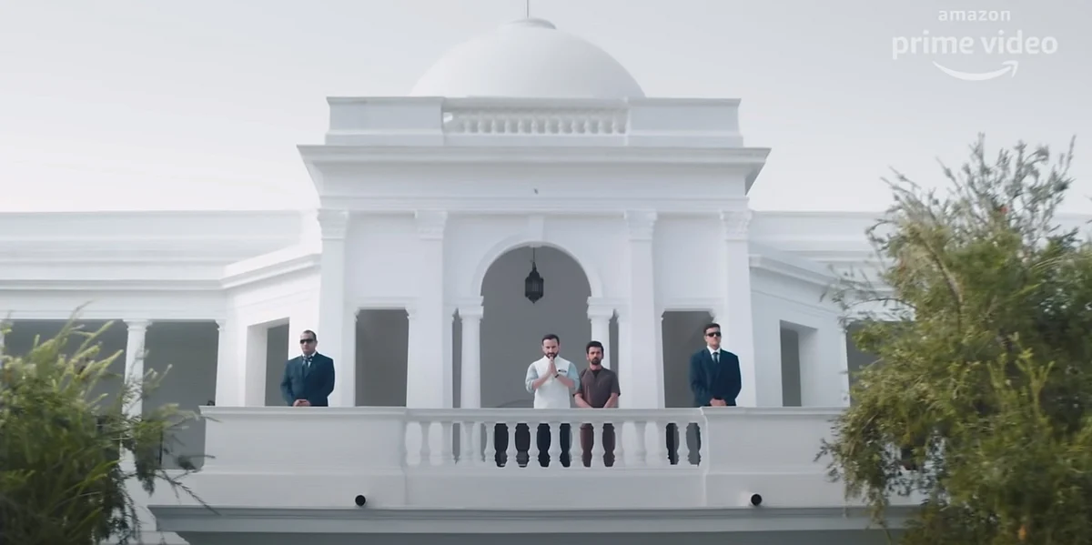 Did you notice? Saif Ali Khan's 'Tandav' has been filmed at the royal Pataudi Palace