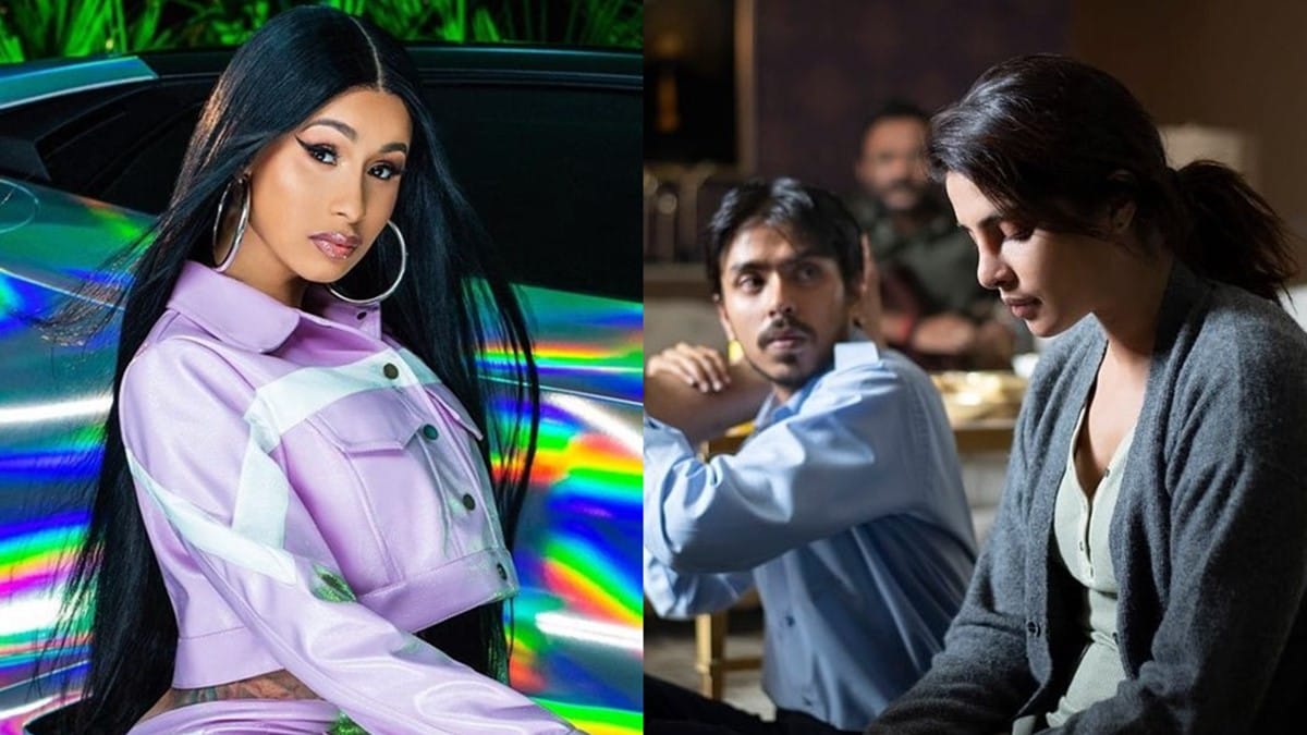 I Was Crying Rapper Cardi B Is All Praises For Priyanka Chopra S The White Tiger Actress Responds