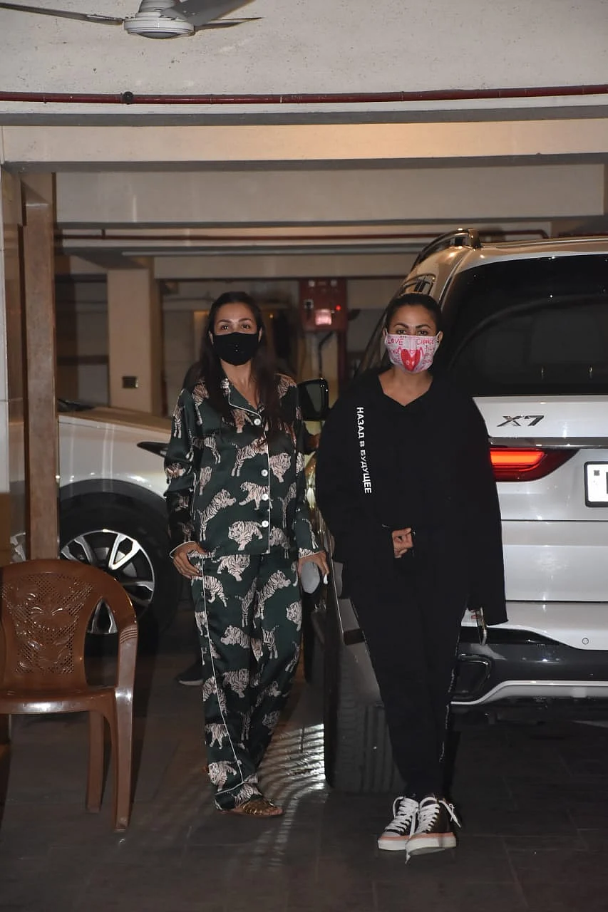 Malaika and Amruta Arora