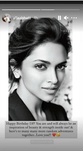 Alia Bhatt, Katrina Kaif, among others extend birthday greetings to Deepika Padukone