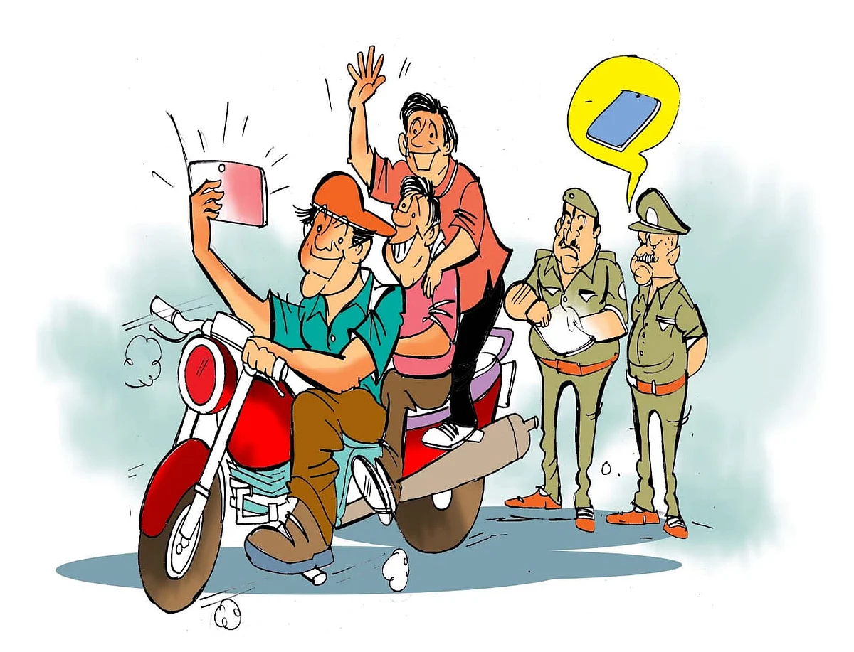 Madhya Pradesh: Seize mobiles of those caught talking while driving, District Judge’s mantra to check traffic rule violations