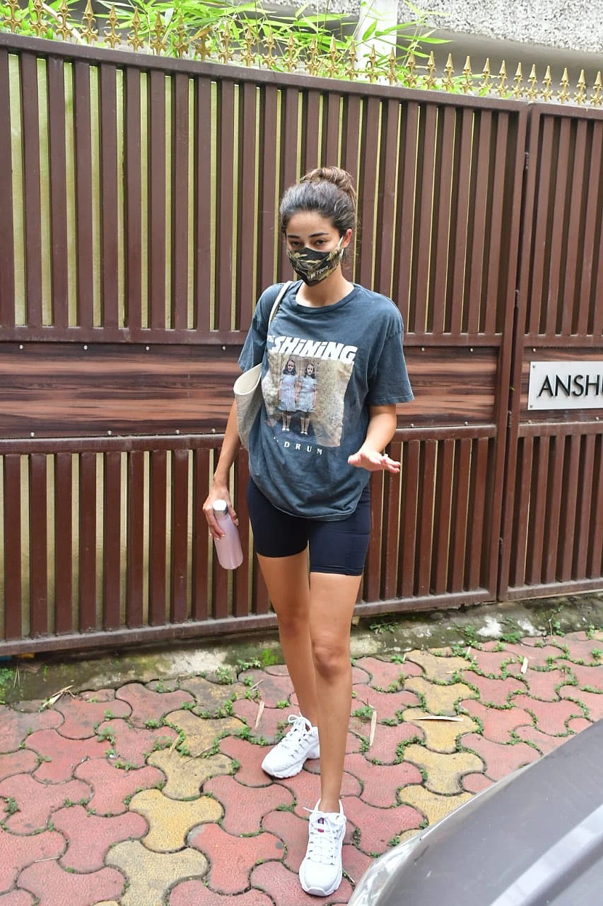 Ananya Panday in Bandra