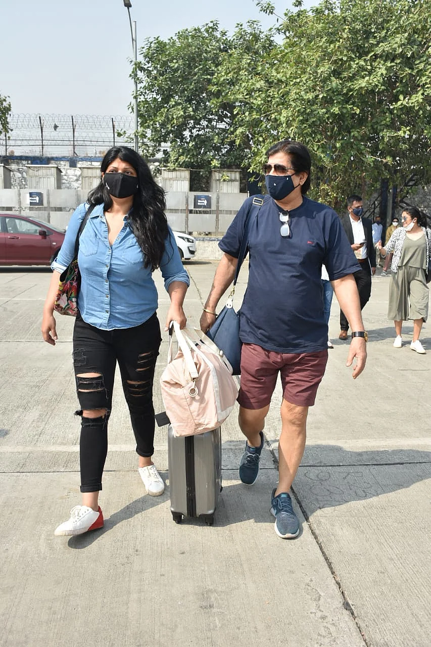 In Pics: Varun Dhawan’s bride-to-be Natasha Dalal leaves for Alibaug with family for wedding