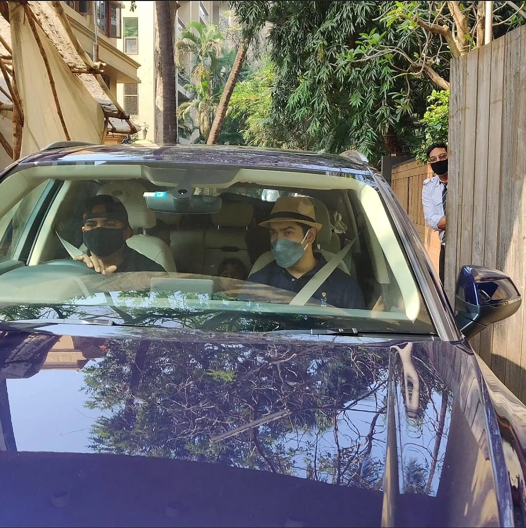 In Pics: Varun Dhawan’s bride-to-be Natasha Dalal leaves for Alibaug with family for wedding