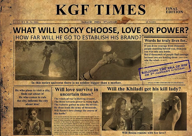 Makers launch KGF Times ahead of the release of KGF Chapter 2 teaser