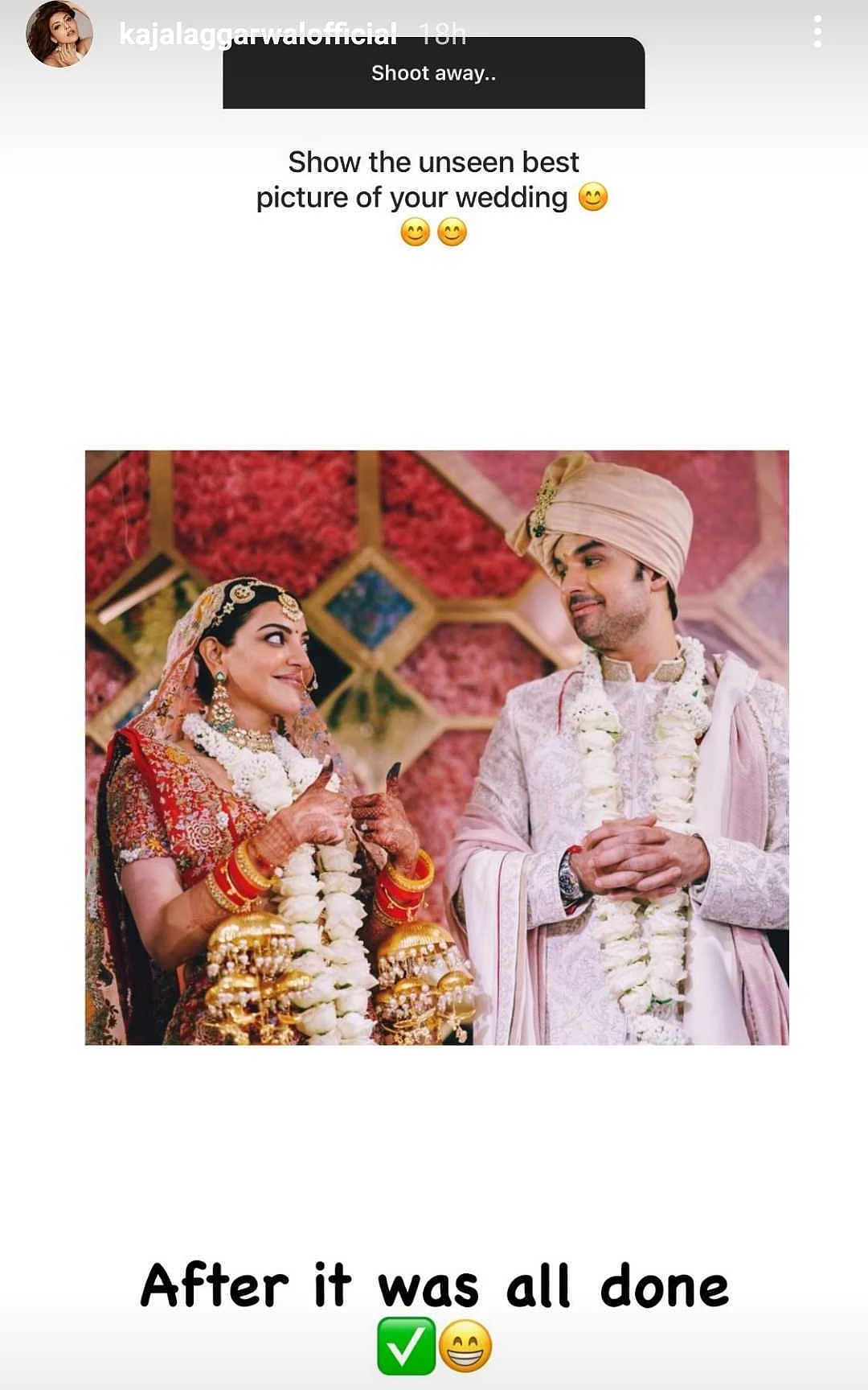 From life after marriage to working in films, Kajal Aggarwal shares exclusive details during Instagram Q&A