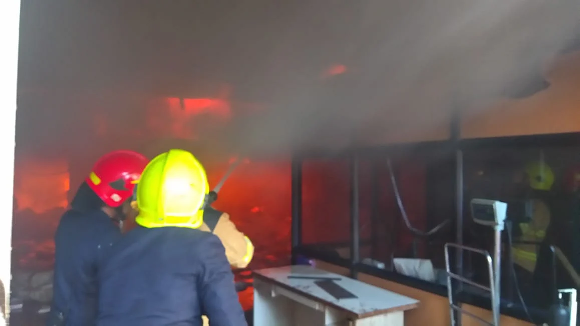 Thane: Fire breaks out at Biosense company in Wagle Estate