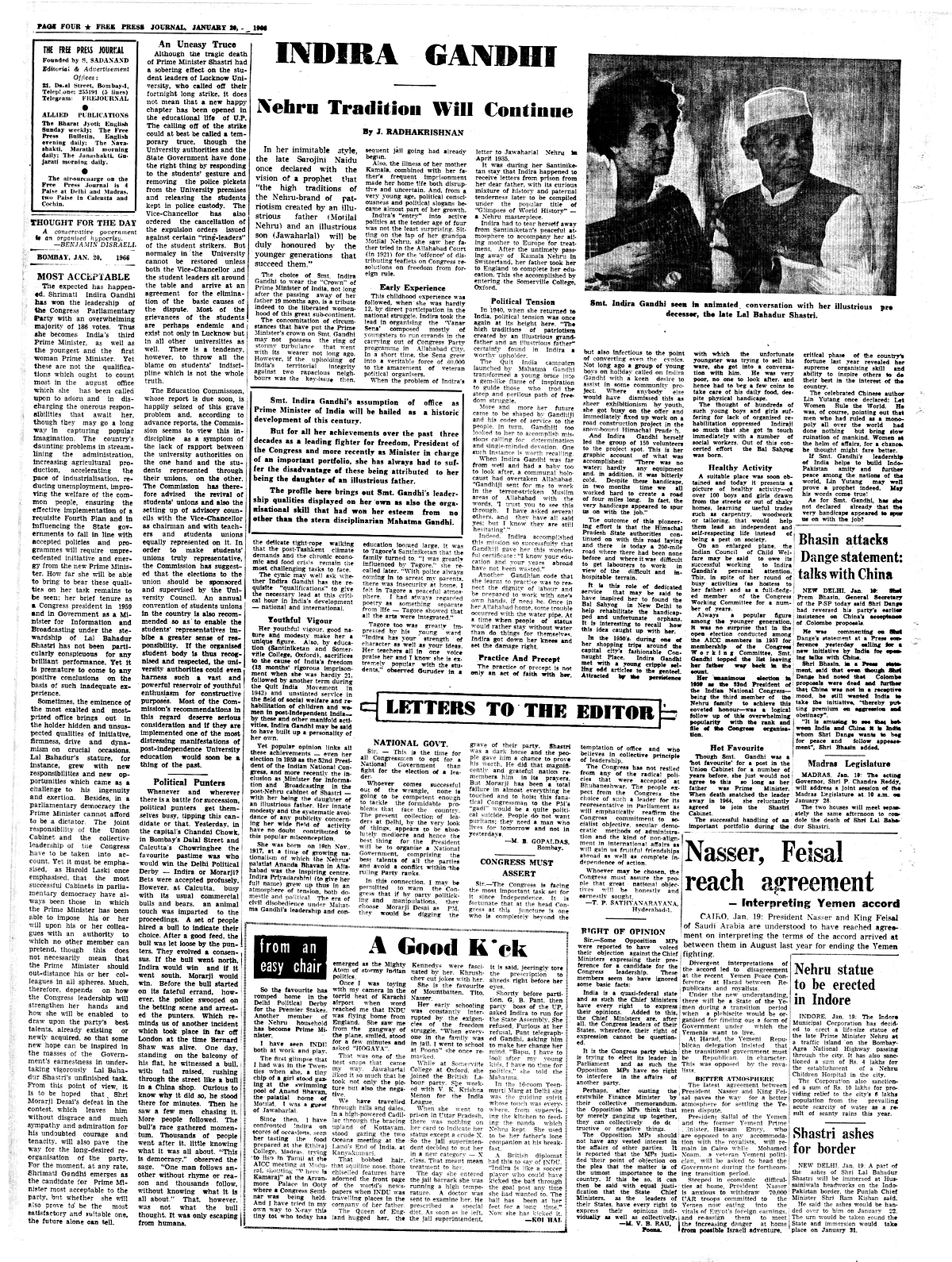 This Week in History from FPJ Archives: Change of leadership - from Indira Gandhi to Barack Obama