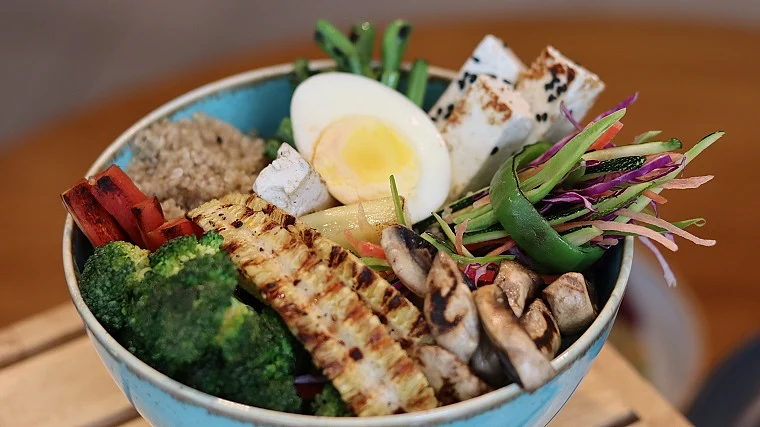 A healthy protein bowl