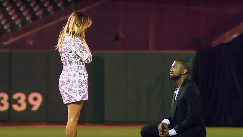 From dreamy proposal to fairytale wedding - A timeline of Kim Kardashian and Kanye West's love story
