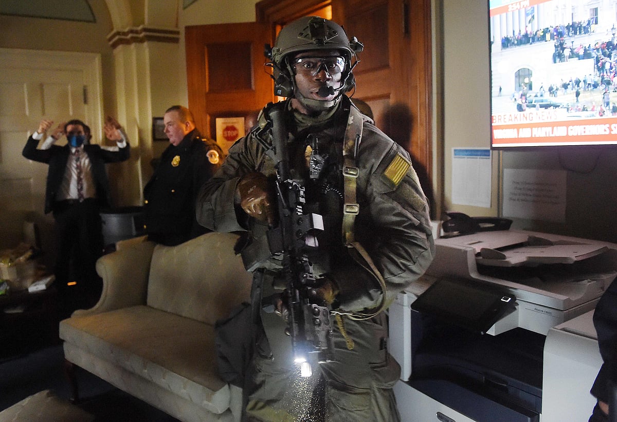 'We will never be intimated by any mob': US Congress members react after being evacuated from Capitol Building - Vimarsana News
