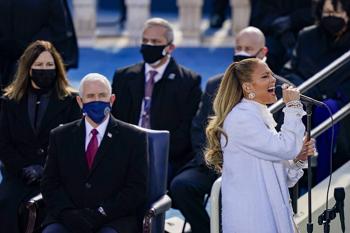 Watch: Jennifer Lopez's power-packed performance at Joe Biden's inauguration