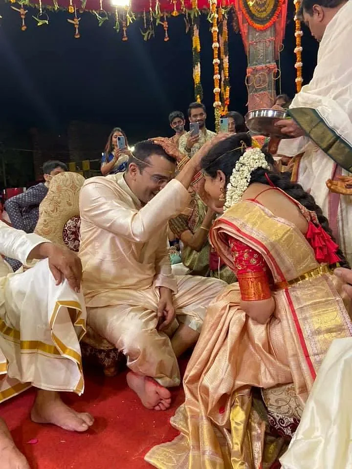In Pics: Telugu singer Sunitha, 42, ties the knot for the second time with close friend Ram