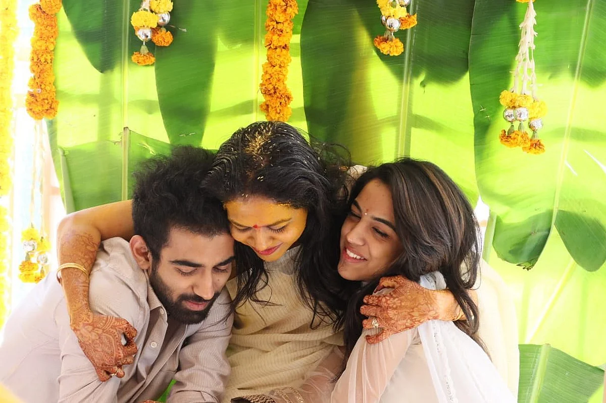In Pics: Telugu singer Sunitha, 42, ties the knot for the second time with close friend Ram
