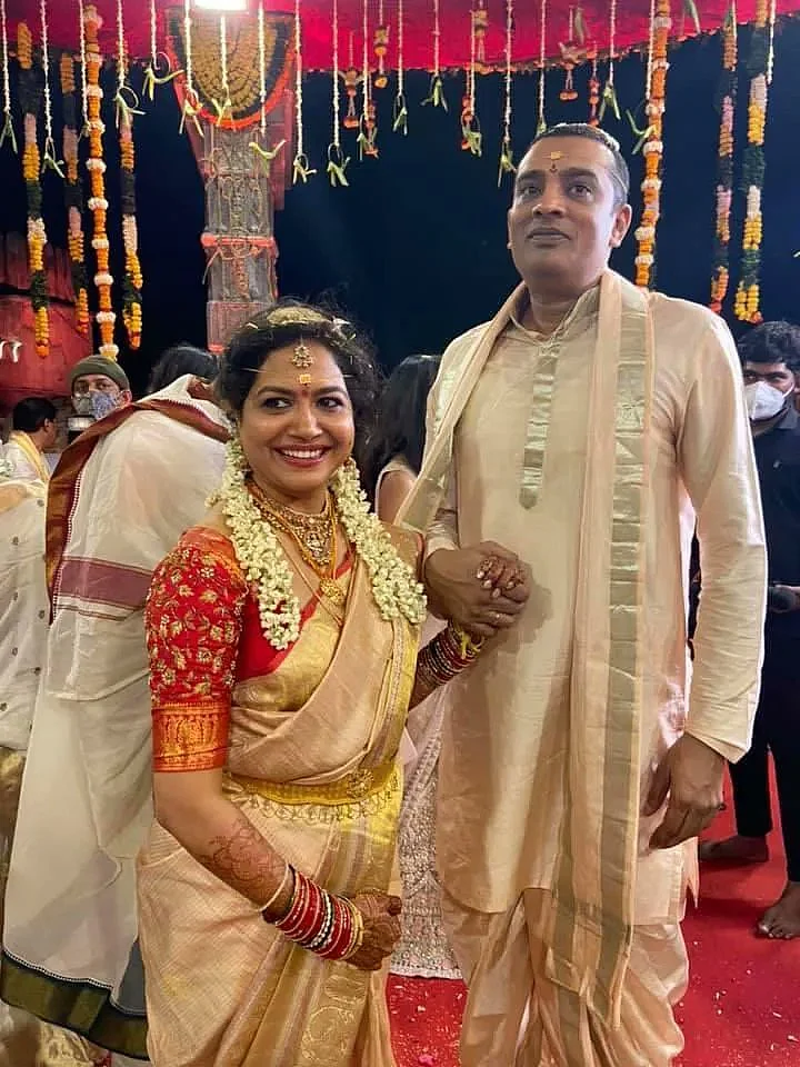In Pics: Telugu singer Sunitha, 42, ties the knot for the second time with close friend Ram