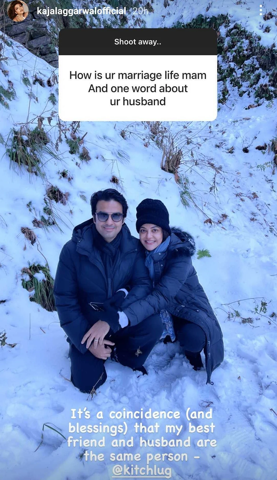 From life after marriage to working in films, Kajal Aggarwal shares exclusive details during Instagram Q&A