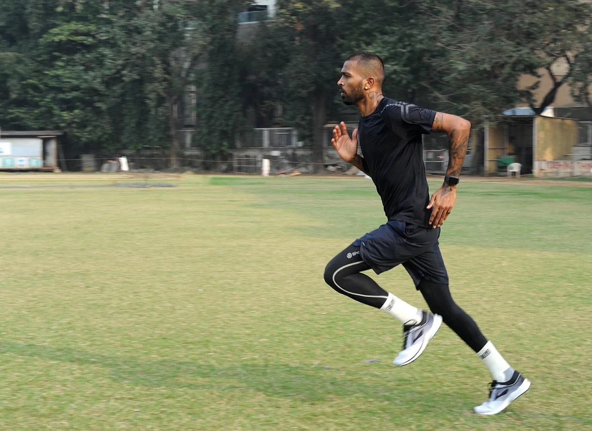 New year, same hustle: All-rounder Hardik Pandya begins New Year with training - see pics