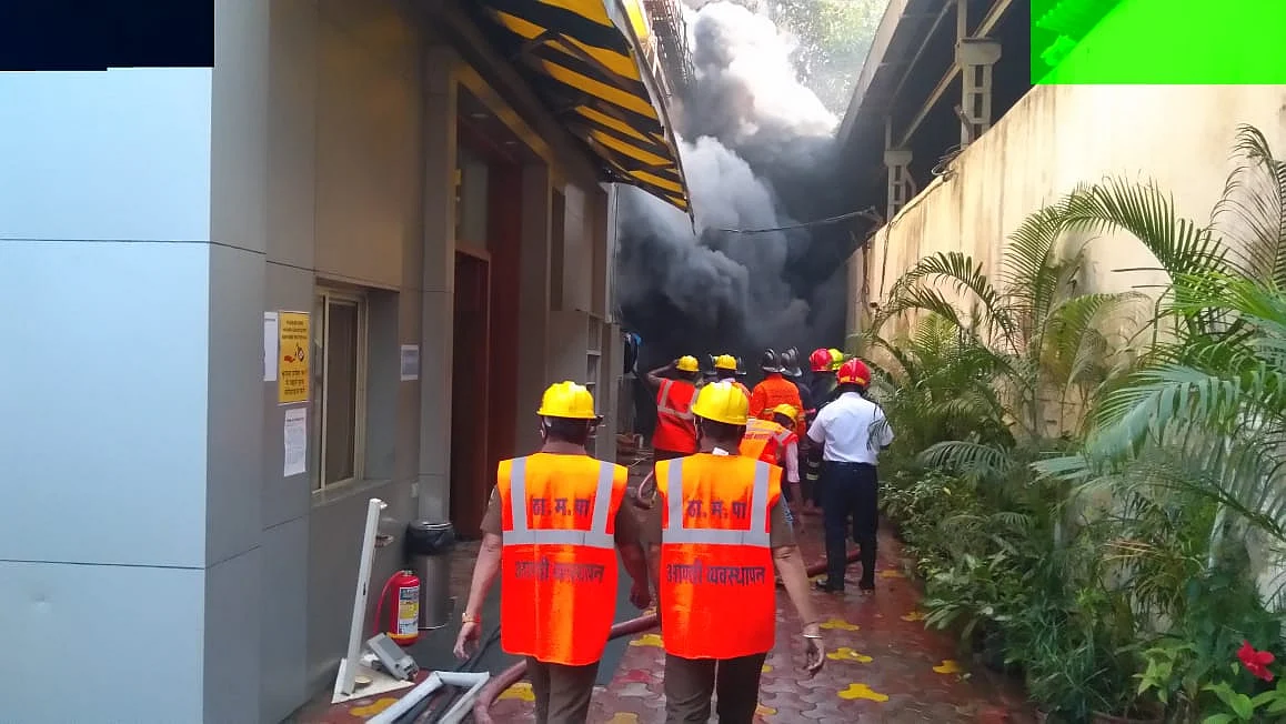 Thane: Fire breaks out at Biosense company in Wagle Estate