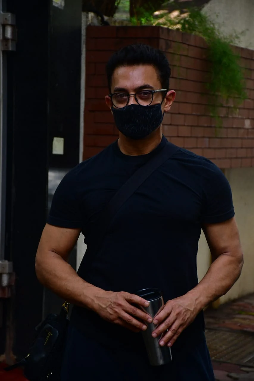 Aamir khan spotted in Bandra