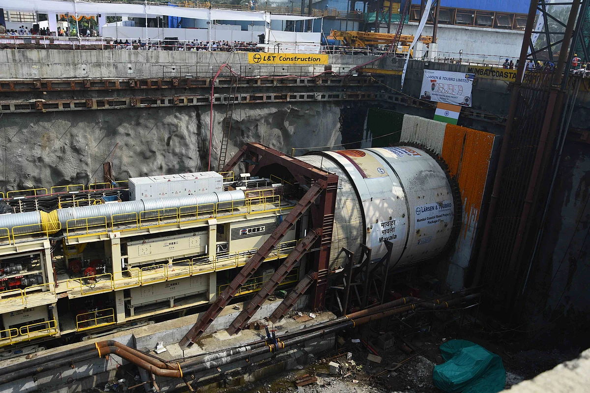In Pics: CM Uddhav Thackeray launches Tunnel Boring Machine at Mumbai Coastal Road Project