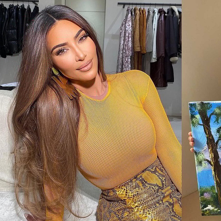 Kim Kardashian claps back at trolls who didn't believe her daughter North made THIS painting