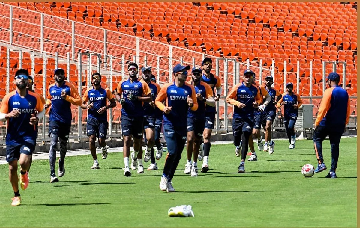 Ind vs Eng, 3rd Test: Virat Kohli and team train in nets ahead of match in Motera Stadium -- see pics