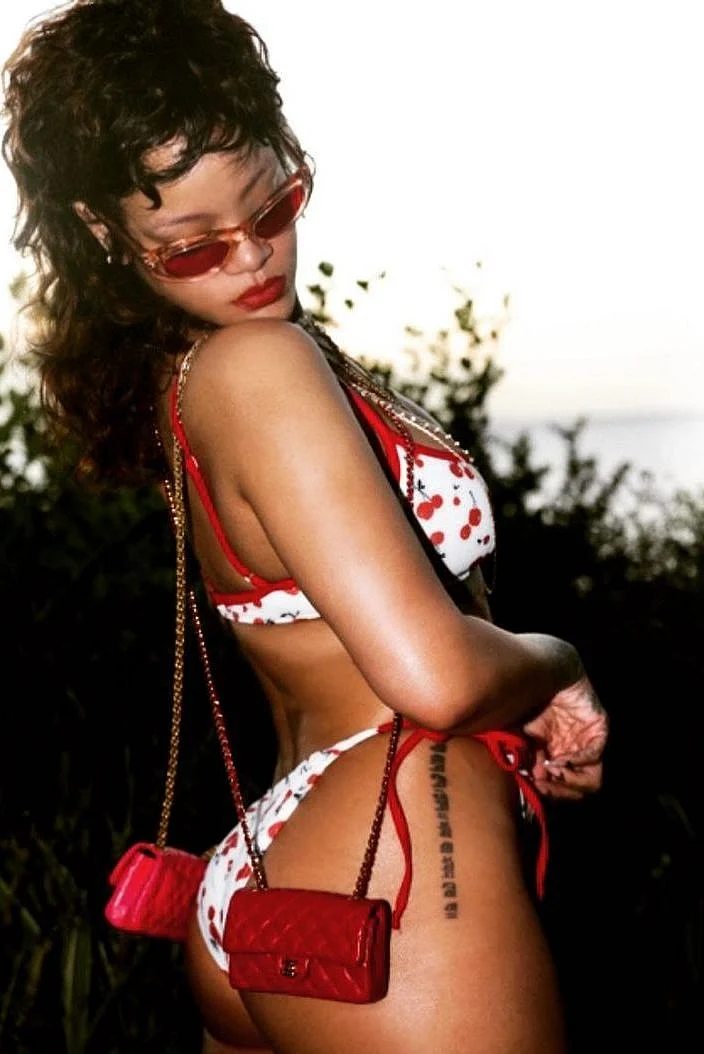 Did you know? Rihanna has a text from Bhagavad Gita tattooed on her hip