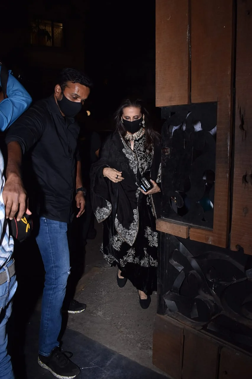 Priyaank Sharma marries Shaza Morani: Anil Kapoor, Nikhil Dwivedi and others attend Padmini Kolhapure's son's wedding; see pics