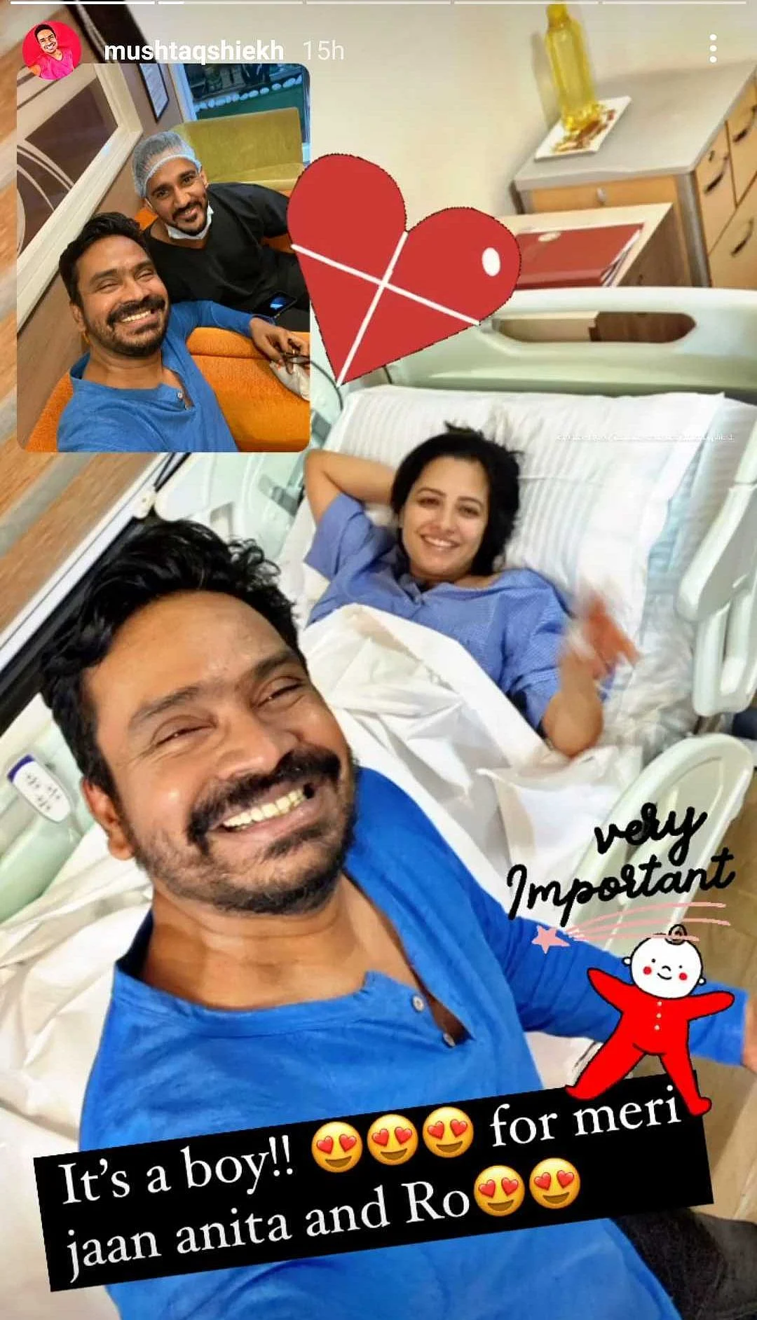 FIRST GLIMPSE: Unseen picture of TV actress Anita Hassanandani's newborn son goes viral
