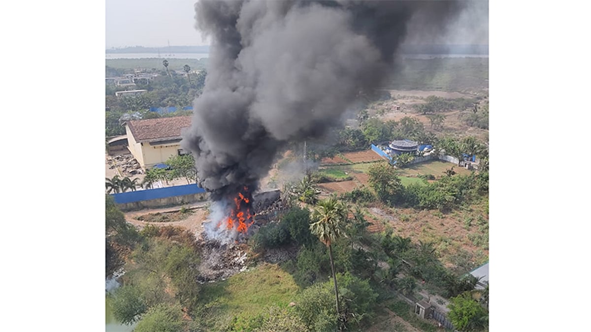 Mumbai: Fire breaks out in Malad, no casualties reported - Vimarsana News