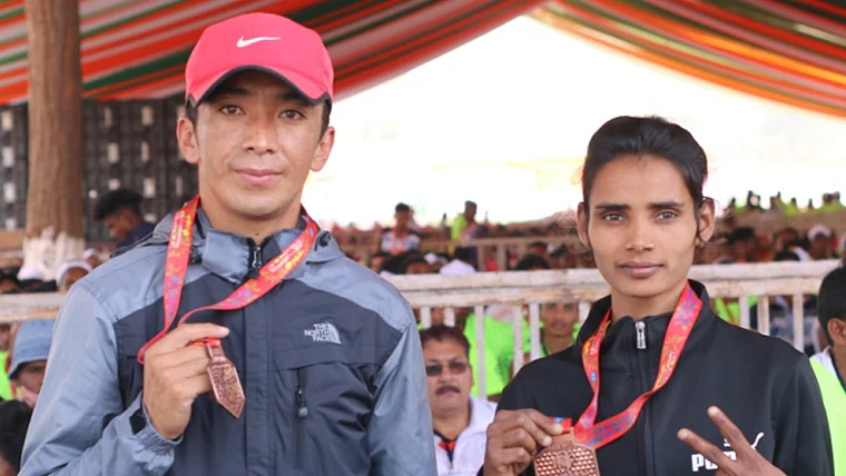 Chhattisgarh: 3rd peace marathon held in Naxal headquarters Abhujmad