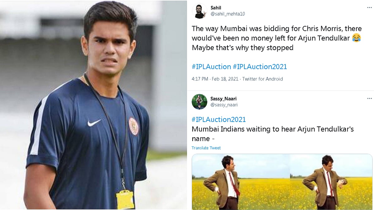 Twitter Has No Chill Memes Trolling Arjun Tendulkar Trend During The Ipl 21 Auction Twitter Has No Chill Memes Trolling Arjun Tendulkar Trend During The Ipl 21 Auction
