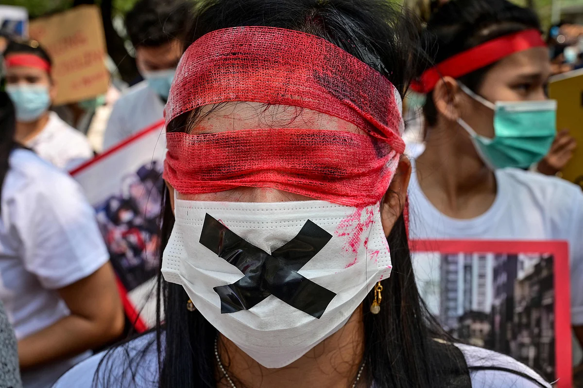 Myanmar erupts in one of the largest protests in its history