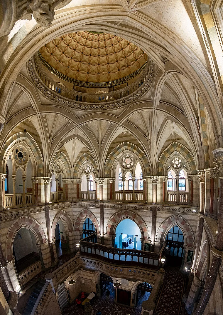 A peek inside the heritage structure