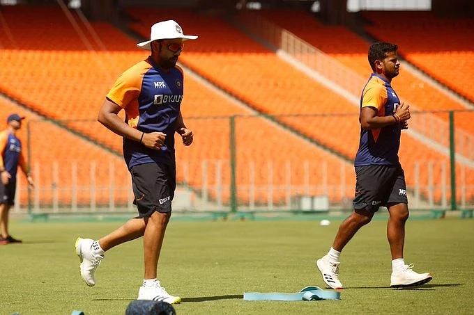 Ind vs Eng, 3rd Test: Virat Kohli and team train in nets ahead of match in Motera Stadium -- see pics