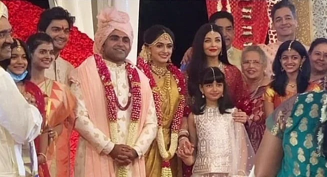 Unseen Pics: Aishwarya, Abhishek, and Aaradhya Bachchan look regal as they attend a family wedding